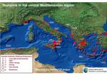 L'area del Mediterraneo coinvolta nella simulazione