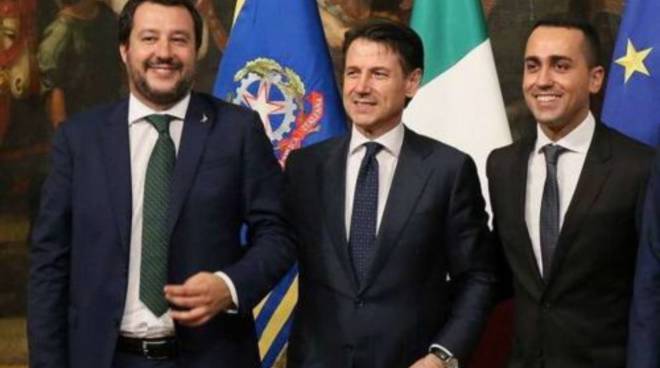 Salvini, Conte, Di Maio