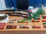 Armi e droga sequestrati